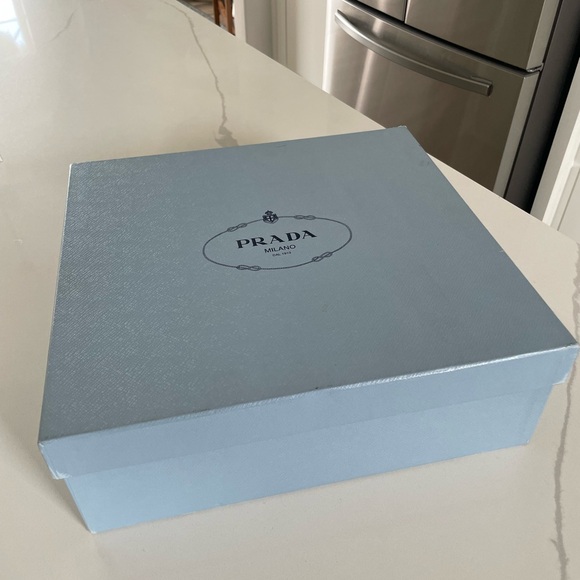 Prada Calzature Donna Metallic Platform Heel in Nero - Picture 10 of 10